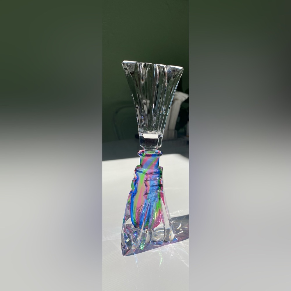 Vintage Crystal Perfume Bottle